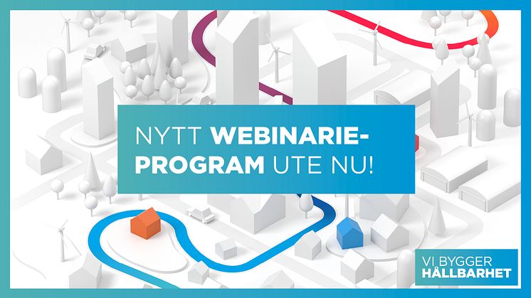 En ny webinarievår med Saint-Gobain Sweden AB startar 10 februari