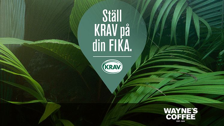 Fika KRAV-märkt på sommar semestern