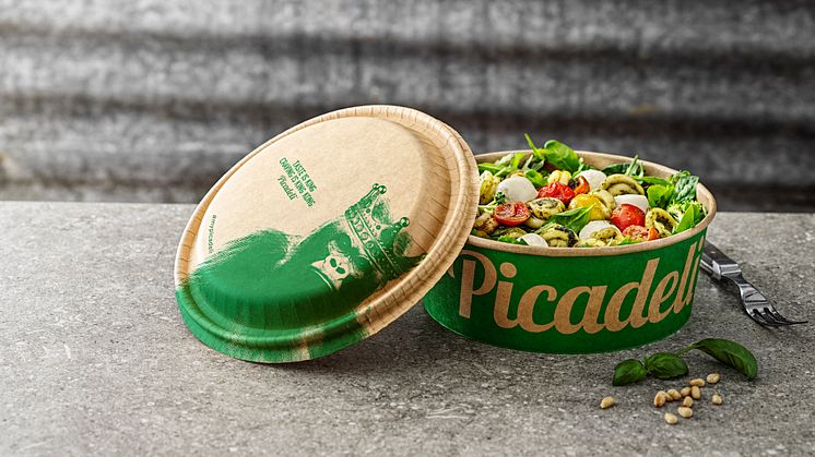 Picadeli introducerar innovativa papplock av kartong – och sparar 250 ton plast årligen