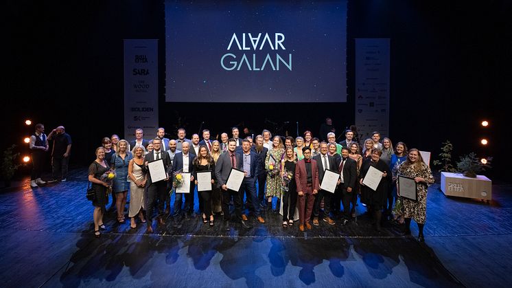Vinnare Alvargalan 2022. Foto: Patrick Degerman.