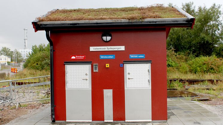 Vattenkiosk, Spillepengen i Malmö