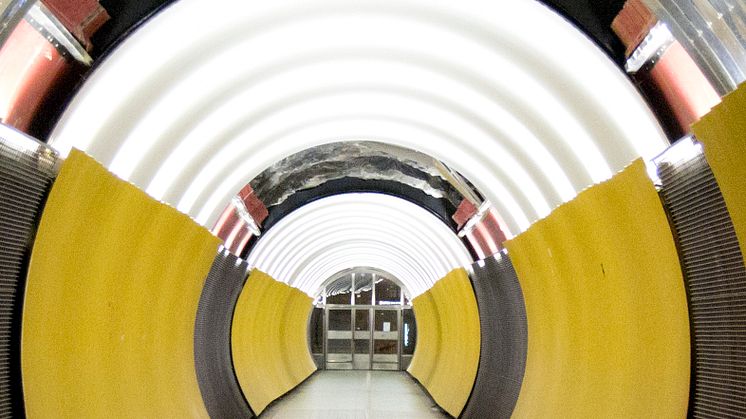 Efter Mörker Ljus - en konstinstallation i Brunkebergstunneln