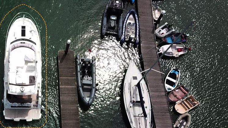 Raymarine's DockSense Control is the recreational marine industry’s first intelligent object-recognition and motion-sensing assisted-docking solution