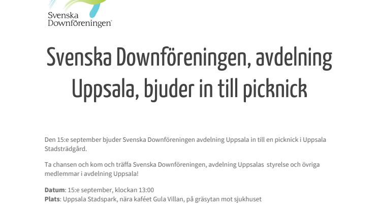 Första träffen med Avd Uppsala15 september 2018