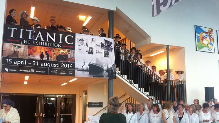 Titanic The Exhibition har öppnat i Halmstad