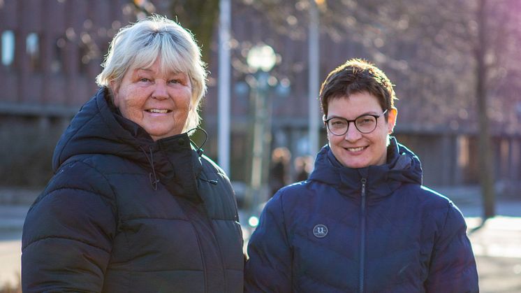 Lena Wallentheim och Lina Bengtsson foto Sarah Berg, Hässleholms kommun