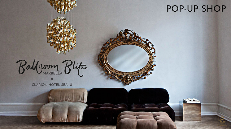 Ballroom Blitzz, pop-up shop på Clarion Hotel Sea U