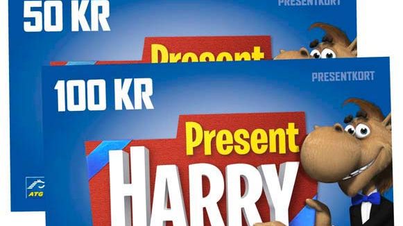 Nyhet: Ge bort en Present Harry i julklapp