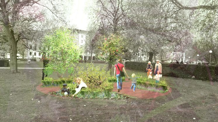 ​​Stadsparken pilotprojekt för ätbara växter