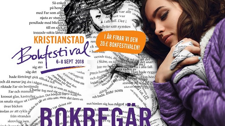 Bokbegär på Kristianstad Bokfestival 2018