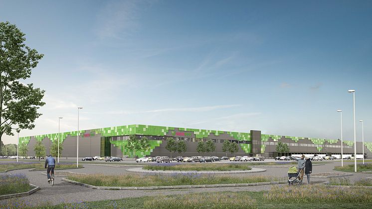 Greenfood is investing in a massive new facility for food and logistics  - will provide Northern Europe with healthy convenience food and plant-based foods 