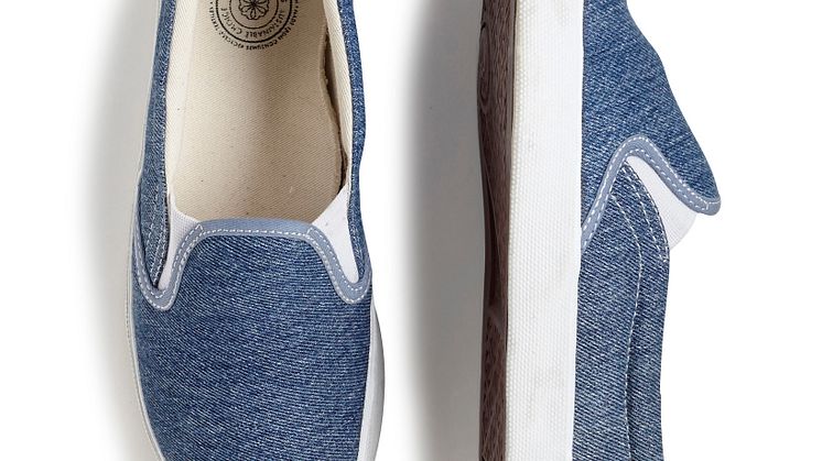 Jeans från Myrorna blir modesneakers i unikt samarbete