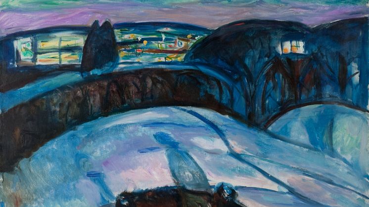 Edvard Munch Starry Night 1889