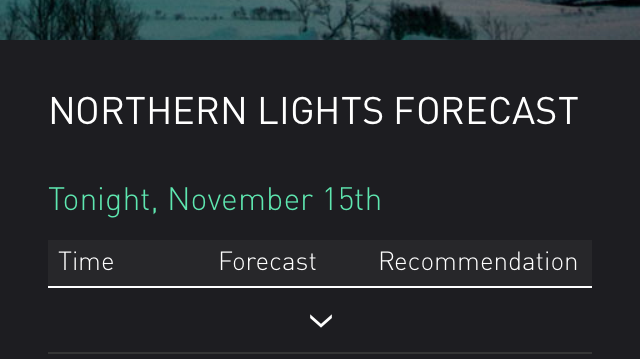 NorwayLights; new mobile app shows you to the best Northern Lights display 
