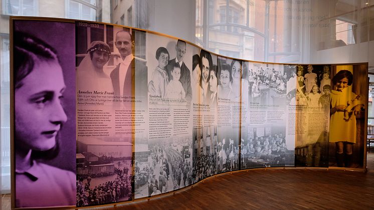 Ny Anne Frank-utställning öppnar i Stockholm