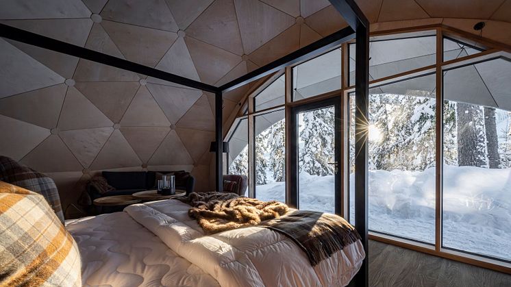 Nu kommer glamping till Sälen: bo i en IGLOO