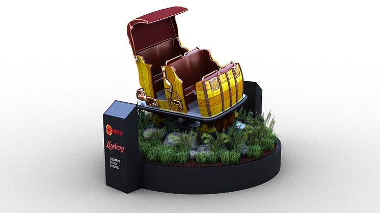 A preview of Liseberg’s new dark ride on display in Paris