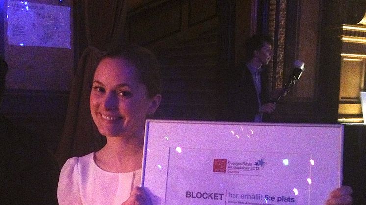 Blocket – en av Sveriges fem bästa arbetsplatser 2013