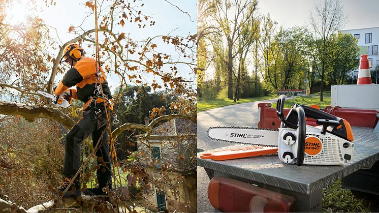 STIHL MS 151 T ja MS 194 T 