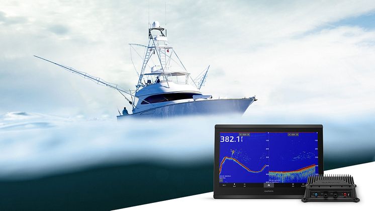 Garmin GSD 28 kaikuluotainmoduuli syvien vesien luotaamiseen ja kalastukseen