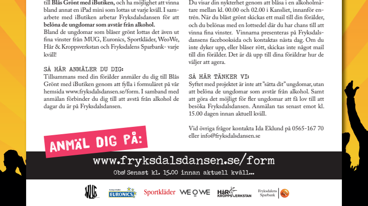 Magnus Uggla och Robert Gustafsson med Rolandz  största publikdragarna på Fryksdalsdansen 24-27 juli i Sunne