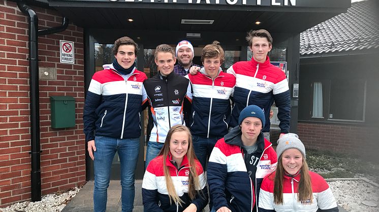 Denne gjengen har fått innpass på Olympiatoppen i regi av Snow Team Trysil. 