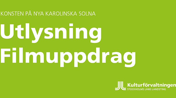 Utlysning filmuppdrag