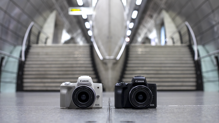 Få dine fortællinger til at skille sig ud med Canons banebrydende EOS M50 spejlløse kamera med 4K