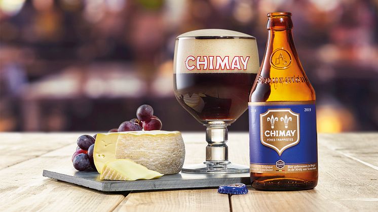 Ny årgång av Chimay blå – ölet som lanserades som julöl redan 1956.