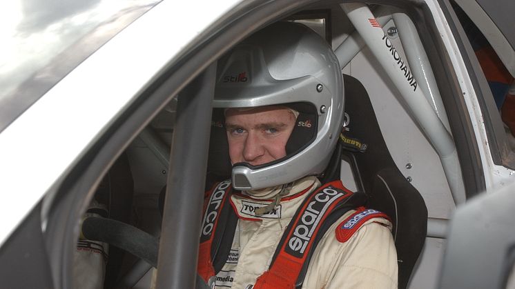 Åsmund Holten klar för Supercar Lites i RallyX