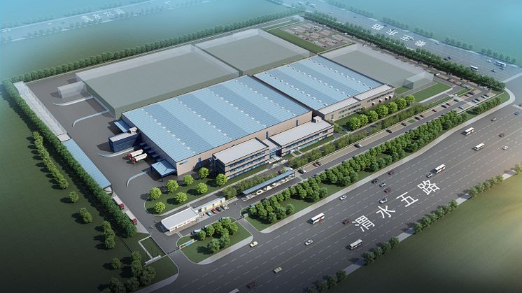 ebm-papst har startat byggnationen av en ny produktionsanläggning i Kina som ska stå klar sommaren 2019.