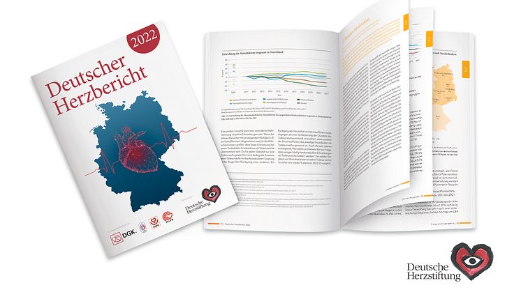 Deutscher Herzbericht 2022 dokumentiert regionale Unterschiede in der Sterblichkeit und bei den Krankenhausaufnahmen wegen Herzkrankheiten