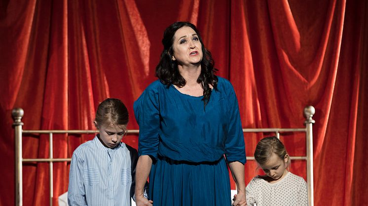 Katarina Karnéus i rollen som Norma på GöteborgsOperan - en insats som belönas med Svenska Dagbladets Operapris 2018.