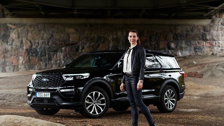 Renata blir ny Ford-ambassadör där hon bl.a. kommer att köra Ford Explorer PHEV