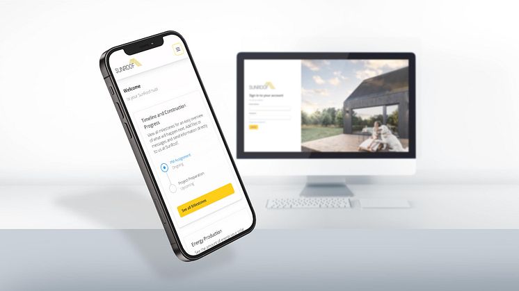 SunRoof lanserar MY.SunRoof: Revolutionerar solenergiupplevelsen med en Allt-i-ett Portal 
