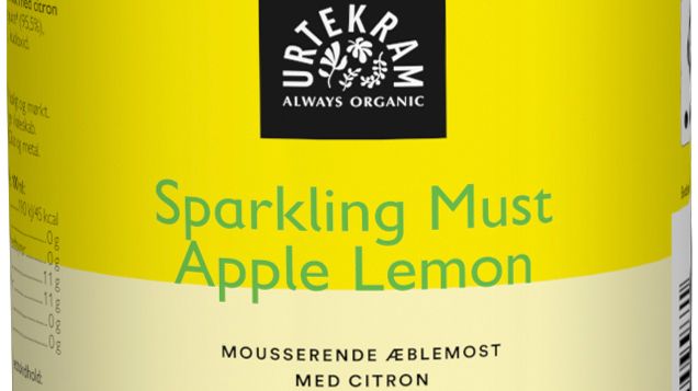 Urtekram Sparkling Must Appel Lemon