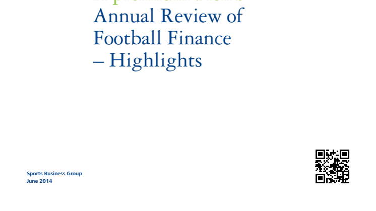 Annual Review of Football Finance 2014 
