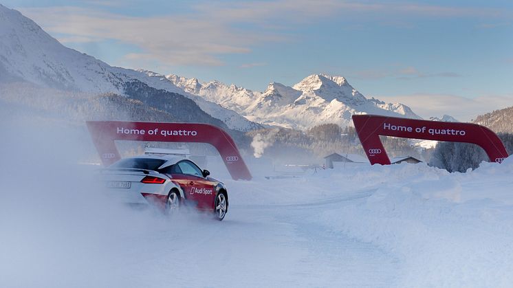 FIS Alpine World Ski Championships St Moritz 2017 Audi driving experience