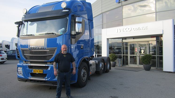 Ny Iveco Stralis Hi-Way jubilæumsmodel til Michael Spring Nielsen