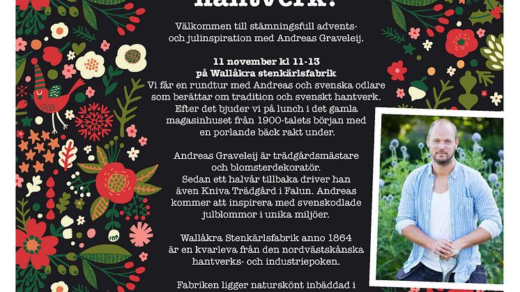 Inbjudan till julpressvisning