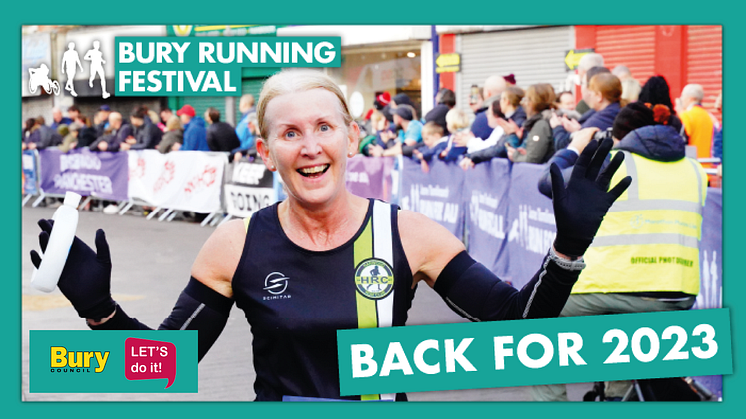 Entries for the 2023 Bury Running Festival are now open