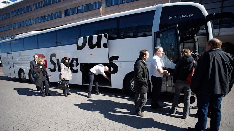 Swebus: Fler resenärer under Kristi Himmelfärdshelgen