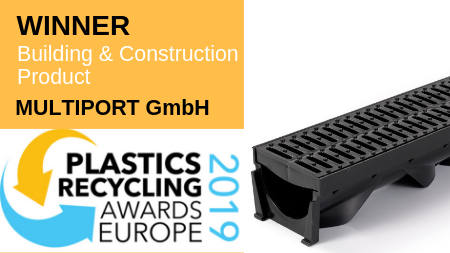 MPO Easy Channel von Multiport als “Building & Construction Product of the Year” ausgezeichnet