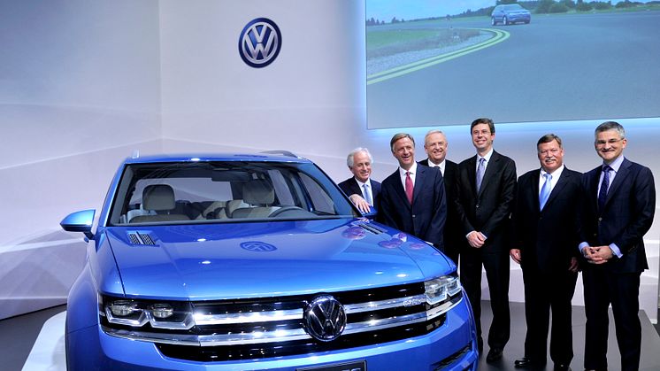Ny mellanklass-SUV från Volkswagen byggs i Chattanooga