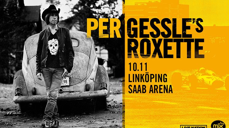 Gessle besöker Linköping på Europa-turné