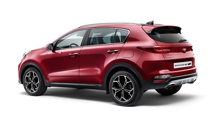 KIA præsenterer den nye Sportage med mild-hybrid dieseldrivlinje, nye teknologier og et friskt design