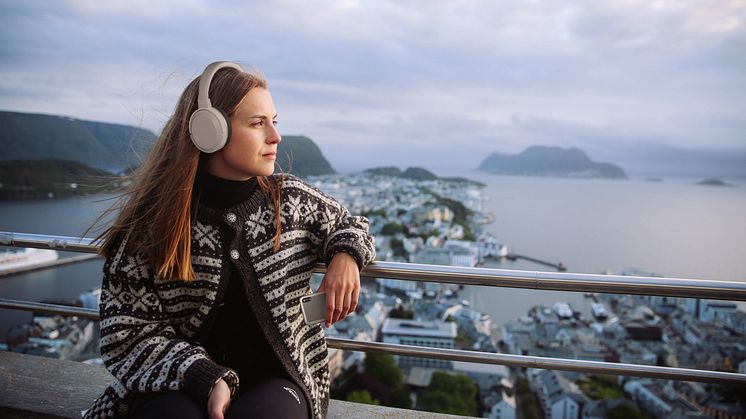 Fra Fjellstua, Ålesund. Foto: TAFJORD