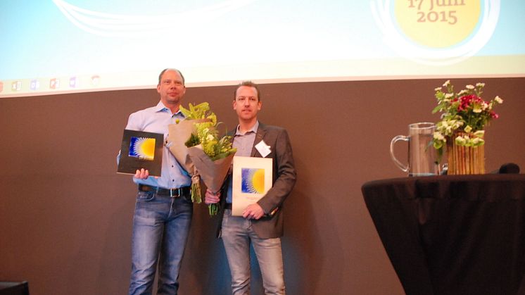 Två värdiga vinnare av Skåne Solar Award 2015