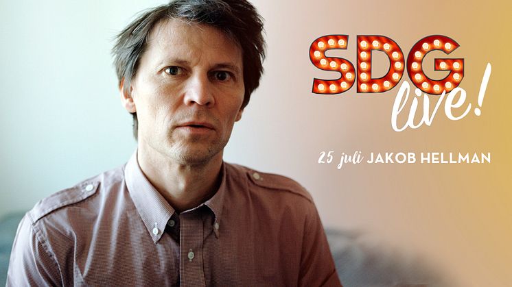 Jakob Hellman på SDG Live!