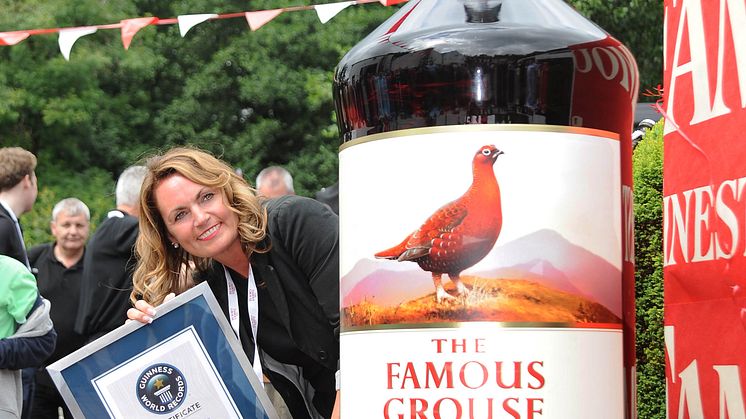 The Famous Grouse sätter nytt världsrekord